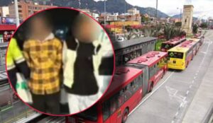 Una mujer fue atracada por dos delincuentes con arma blanca en Transmilenio