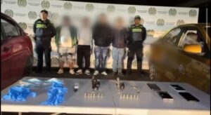 Ladrones capturados tenían anotaciones por hurto y otros delitos