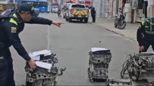 Un incendio dejó al descubierto una bodega con autopartes