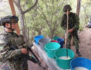 Ejército Nacional golpea el narcotráfico en Boyacá incauta cerca de media tonelada de cocaína