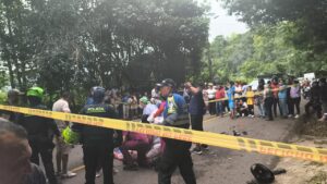 Fuerte accidente en la vía del Tequendama