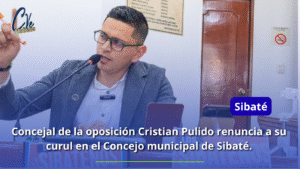 Concejal de la oposición en Sibaté renuncia a su curul