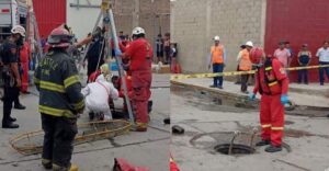 Dos obreros murieron tras inhalar gases en una alcantarilla