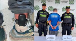 Brazalete cubierto con aluminio no evitó su captura: cayó en Chapinero hombre con domiciliaria por homicidio.