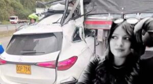 Gabriela Peña perdió la vida en aparatoso accidente en el alto de rosas