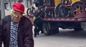 ¿Quién es el adulto mayor que se aferró a una grúa para impedir la inmovilización de su bicitaxi?